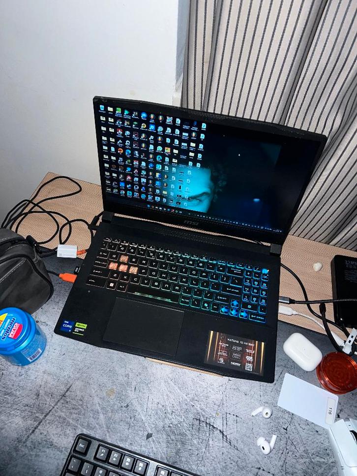 Msi Katana 15 HX B14W, Computers en Software, Windows Laptops, Nieuw, 15 inch, SSD, 16 GB, Qwerty, Gaming, Ophalen of Verzenden