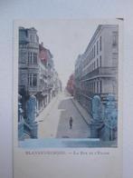 postkaart Blankenberge kerkstraat, Verzamelen, Verzenden, Voor 1920, Ongelopen, West-Vlaanderen