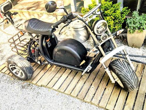 City Coco elektrische scooter met 3 wielen, Fietsen en Brommers, Brommers | Overige merken, Zo goed als nieuw, Klasse B (45 km/u)