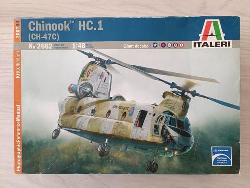 Italeri 2662 1/48 Chinook HC.1, Hobby & Loisirs créatifs, Modélisme | Avions & Hélicoptères, Comme neuf, Hélicoptère, Plus grand que 1:72