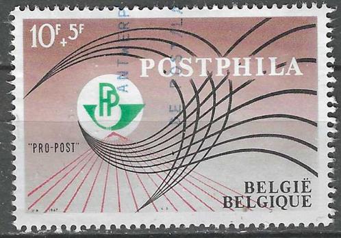Belgie 1967 - Yvert/OBP 1435 - Postphila I - Pro-Post (ST), Postzegels en Munten, Postzegels | Europa | België, Gestempeld, Gestempeld