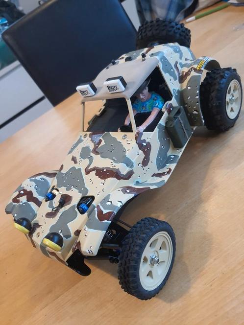 Tamiya 'Desert Storm' buggy, Hobby en Vrije tijd, Modelbouw | Radiografisch | Auto's, Zo goed als nieuw, Ophalen of Verzenden