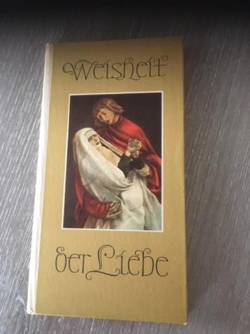 boekje: WEISHEIT DER LIEBE ..... beschikbaar voor biedingen