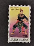 Indonésie 1992 - danses traditionnelles - folklore, Affranchi, Enlèvement ou Envoi