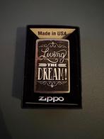 Zippo Living the Dream - Goede staat, Ophalen of Verzenden, Aansteker