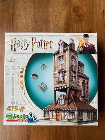 Harry Potter 'The Burrow' 3D-puzzel beschikbaar voor biedingen