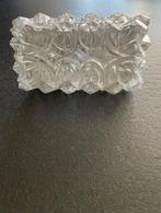 vintage glazen plafondlamp/muurlamp 22x12x10, Huis en Inrichting, Lampen | Wandlampen, Ophalen, Gebruikt, Glas, Vintage