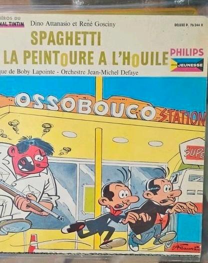 Disque Tintin et autre, Cd's en Dvd's, Vinyl | Kinderen en Jeugd, Zo goed als nieuw, Ophalen of Verzenden