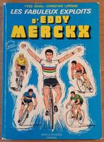 Les fabuleux exploits d' Eddy Merckx - 1e dr HC(1973) Strip, Christian Li, Gelezen, Ophalen of Verzenden, Eén stripboek