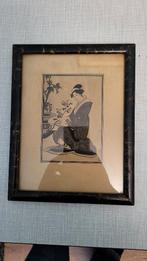 tekening/gravure, Antiek en Kunst, Kunst | Etsen en Gravures, Ophalen