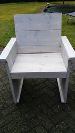 Stoel steigerhout, Tuin en Terras, Ophalen of Verzenden, Steigerhout, Stoel