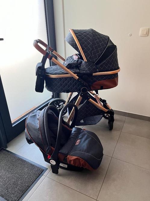 Kinderwagen + autostoel + accessoires, Kinderen en Baby's, Kinderwagens en Combinaties, Zo goed als nieuw, Kinderwagen, Overige merken