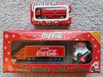 Porseleinen kerstboomsetje Coca Cola + vrachtwagen, Ophalen of Verzenden, Nieuw