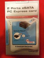 Conceptronic esata express card (nieuw), Computers en Software, Harde schijven, Intern, HDD, Nieuw, Ophalen of Verzenden