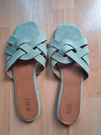 Nieuwe sandalen/muiltjes P. 41, Nieuw, Groen, Sandalen of Muiltjes, Ophalen of Verzenden