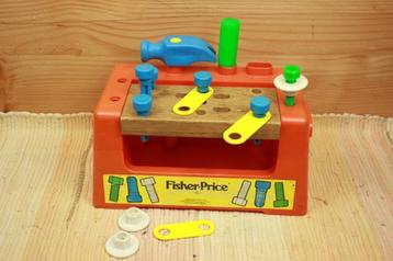 Vintage Fisher price werkbank beschikbaar voor biedingen