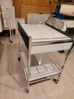 Table à roulettes vintage, Enlèvement, Utilisé