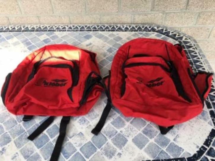 Sac à dos "KLEBER" rouge , jamais utilisé. 43 cm x 33 cm, Handtassen en Accessoires, Tassen | Rugtassen, Nieuw, Ophalen