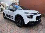 CITROEN C3/22.000.KM/BENZINE/NAVI/GARANTIE, Auto's, Citroën, Voorwielaandrijving, 4 deurs, Stof, Wit