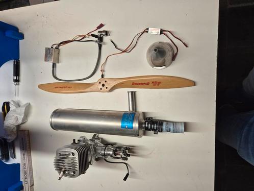 Dle61 met toebehoren, Hobby en Vrije tijd, Modelbouw | Radiografisch | Vliegtuigen, Zo goed als nieuw, Ophalen