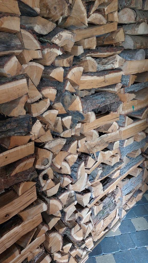 Zeer droog brandhout (hardhout) 40cm, Tuin en Terras, Brandhout, Eikenhout, Ophalen