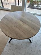 Ronde eettafel diameter 140cm, Huis en Inrichting, Tafels | Eettafels, Ophalen, Rond, Zo goed als nieuw, Vijf personen of meer