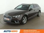 Audi A4 35 TDI Sport (bj 2018, automaat), Stof, Gebruikt, Bruin, A4