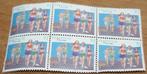 AUSTRALIË 1990 Fun Run blok 6x$1, gegomd - Nr Michel 1186, Ophalen of Verzenden, Postfris