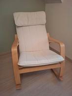Schommelstoel, Maison & Meubles, Chaises, Enlèvement, Utilisé, Blanc, Une