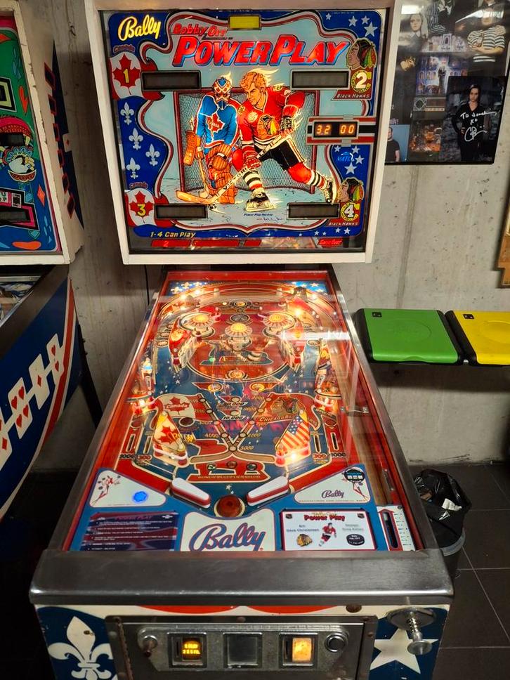 Bally Bobby Orr Powerplay, Verzamelen, Automaten | Flipperkasten, Gebruikt, Elektronisch, Flipperkast, Bally, Ophalen