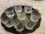 8 kristal geslepen whisky glazen Kosta Boda Prince, Antiek en Kunst, Ophalen of Verzenden
