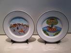 2 mooie bordjes van 20 cm Villeroy & Boch design Naif, Antiek en Kunst, Ophalen of Verzenden
