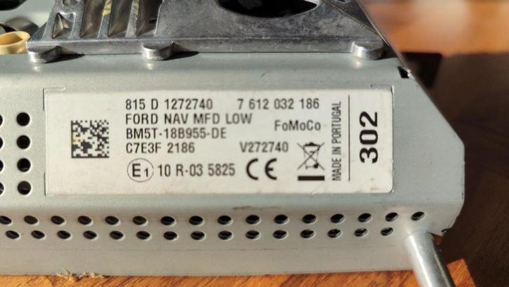 Ford NAV MFD LOW Mutidisplay Navigatie Radio, Auto-onderdelen, Dashboard en Schakelaars, Ford, Gebruikt, Ophalen