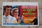 filmaffiche Belmondo la sirene du Mississippi filmposter, Verzamelen, Posters, Rechthoekig Liggend, Ophalen of Verzenden, A1 t/m A3