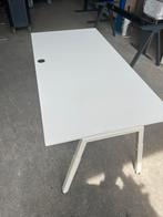 Samas bureau wit 160x80cm, Ophalen, In hoogte verstelbaar, Gebruikt, Bureau