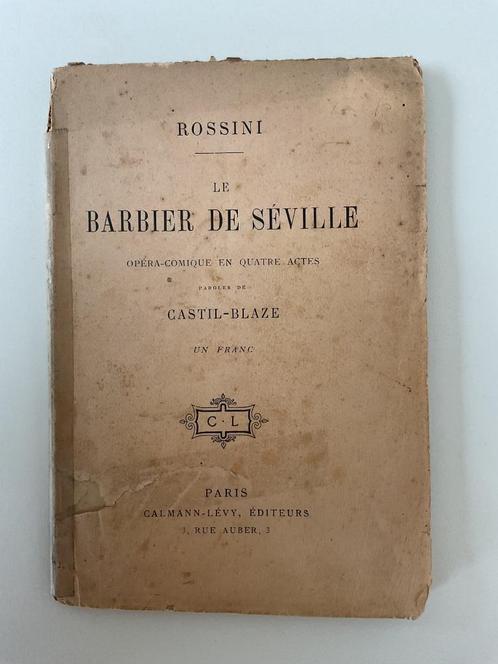Antieken opéra-tekstboekje 1913., Antiek en Kunst, Antiek | Boeken en Manuscripten, Ophalen of Verzenden