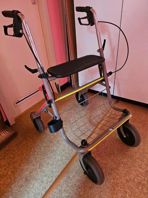 Vermeiren opvouwbare rollator +  rolstoelen., Diversen, Rollators, Zo goed als nieuw, Opvouwbaar, Ophalen