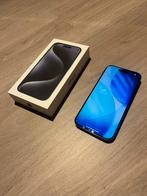 iPhone 15 Pro 256 Go, bleu titane, Télécoms, Téléphonie mobile | Apple iPhone, 256 GB, Enlèvement ou Envoi, Comme neuf, Sans abonnement