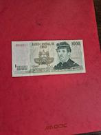 1000 pesos 2007 Chile, Postzegels en Munten, Bankbiljetten | Amerika, Ophalen of Verzenden, Zuid-Amerika, Los biljet