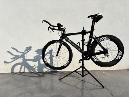 triathlon-/ tijdritfiets  full carbon XL 10speed powermeter, Fietsen en Brommers, Fietsen | Heren | Sportfietsen en Toerfietsen