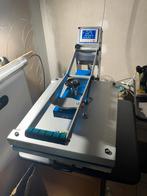 Heat press + zeefdruk, flashdryer en droogtunnel