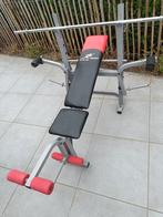 Bench press met bar, Sport en Fitness, Zo goed als nieuw, Ophalen