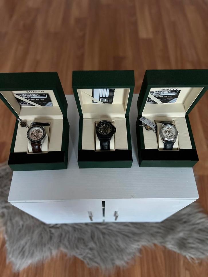 Lot 11 montres, Handtassen en Accessoires, Horloges | Heren, Nieuw, Ophalen