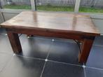 table basse en bois très lourde, 100 à 150 cm, Rectangulaire, 50 à 100 cm, Enlèvement