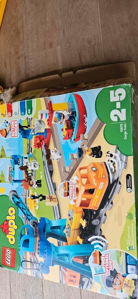 Duplo trein 10875, Kinderen en Baby's, Speelgoed | Duplo en Lego, Gebruikt, Duplo, Complete set, Ophalen