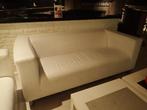 klippan wit lederen zetels ikea , ook per stuk te koop, Huis en Inrichting, Ophalen, Gebruikt, 150 tot 200 cm, Driepersoons