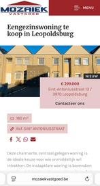!Koopje! Charmante rijhuis Leopoldsburg, Immo, Huizen en Appartementen te koop, Leopoldsburg, Tussenwoning, Provincie Limburg