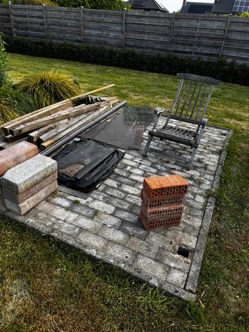 Terrastegeltjes - gratis, Ophalen