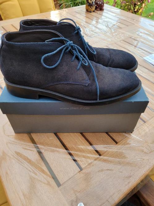 Enkellaarzen merk Olivier Strelli, 45, Kleding | Heren, Schoenen, Zo goed als nieuw, Bruin, Ophalen of Verzenden