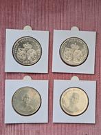 4 MAAL 250 fr Astrid. 925 ZILVER., Postzegels en Munten, Ophalen of Verzenden